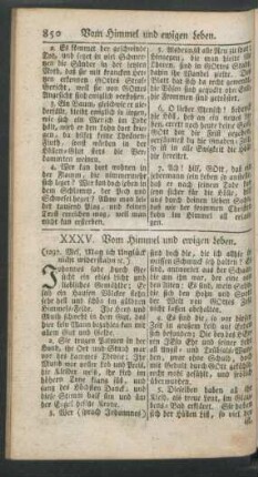 XXXV. Vom Himmel und ewigen Leben