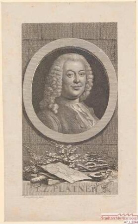 I. Z. (= Johann Zacharias?) Platner