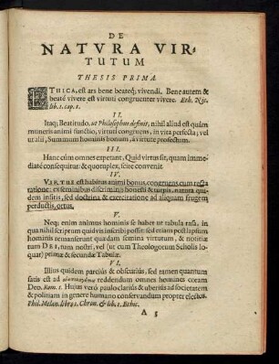 De Natura Virtutum