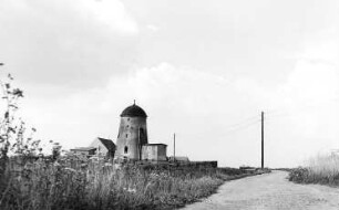 Nerchau-Fremdiswalde. Blick zum Turmholländer