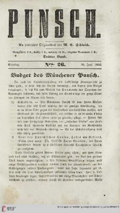 Nro. 26 (30. Juni 1850)