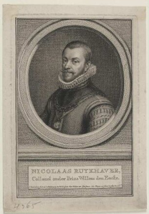 Bildnis des Nicolaas Ruykhaver