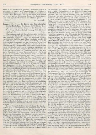 207-210 [Rezension] Geppert, Franz, Die Quellen des Kirchenhistorikers Socrates Scholasticus