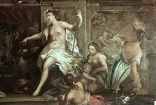 Diana entdeckt die Schwangerschaft Callistos