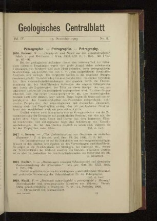 15. Dezember 1903 No. 8.