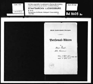Raab, Robert (*30.01.1904 in Stuttgart); Stellvertr. Kassendiener; ausgesch.: 1934