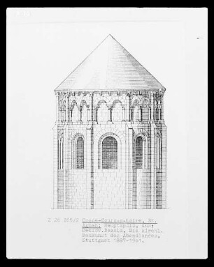 Cosne-Cours-sur-Loire, Kirche Saint-Agnan, Hauptapsis