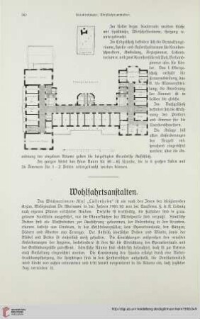 Wohlfahrtsanstalten