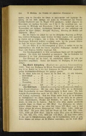 Reg.-Bezirk Königsberg : (Ausfall der zweiten Lehrerprüfung 1882)