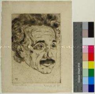 Porträt des Physikers Albert Einstein