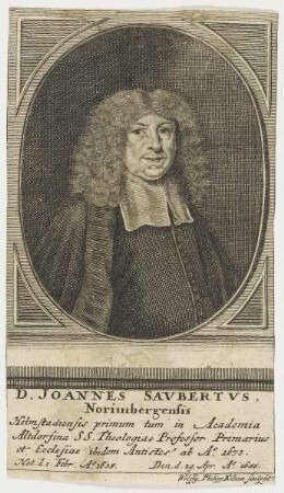 Bildnis des Joannes Savbertvs