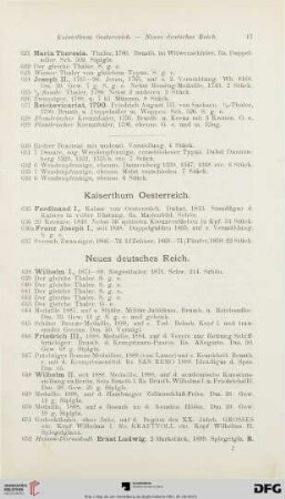 Kaiserthum Oesterreich (Nr. 635-637)