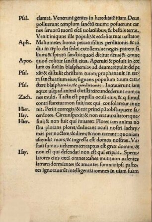 In Turcos declamatio