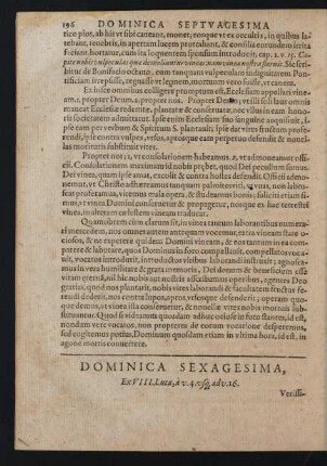 Dominica Sexagesima,
