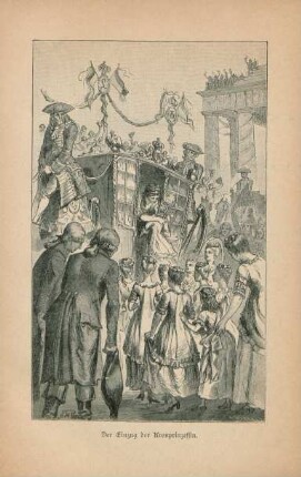 Der Einzug der Kronprinzessin