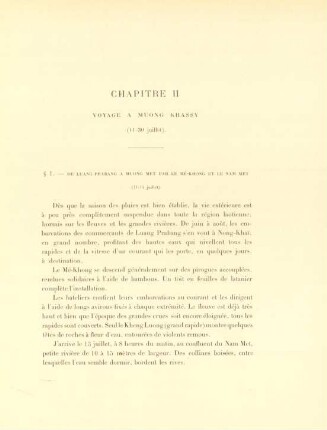 Chapitre II. Voyage a Muong Khassy