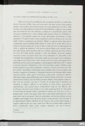 Secondo esempio di crudeltà del Gran Duca di Moscovia.