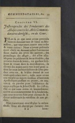 Chapitre VI. - IX.