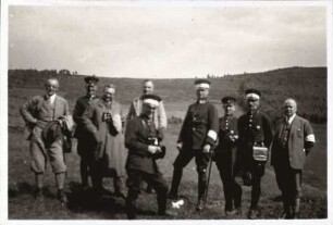 Polizeidirektor Bär, Oberst Blankenhorn, Regierungsrat La Fontaine, Major Weigand, Polizeidirektor Hauser, Oberstleutnant Demoll, Hauptmann von Maehling, Hauptmann Trompeter, Polizeirat Bollinger bei Landwassereck