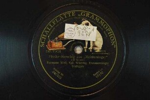 Flieder-Monolog aus "Meistersinger" / von Wagner