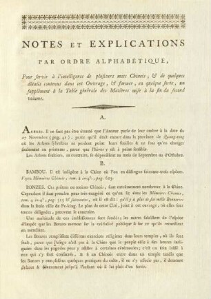 Notes et explications