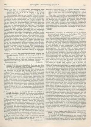 190 [Rezension] Rauschen, Gerhard, Grundriß der Patrologie mit besonderer Berücksichtigung der Dogmengeschichte. 4. u. 5., verm. u. verb. Aufl