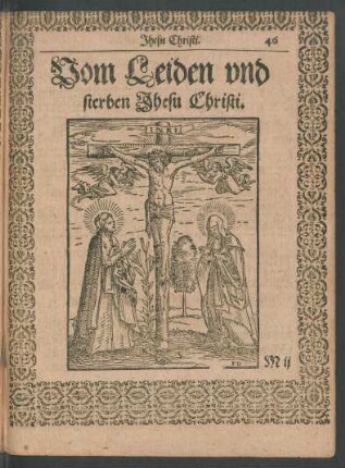 Vom Leiden und sterben Jhesu Christi.