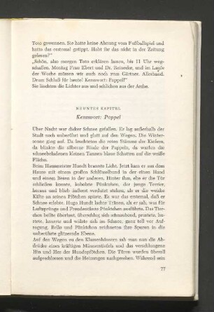 Kennwort: Poppel