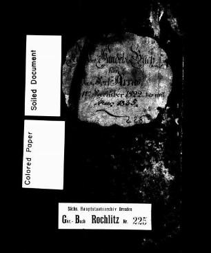 Gerichtshandels- und Konsensbuch von Arras (bei Geringswalde), Bd. 5