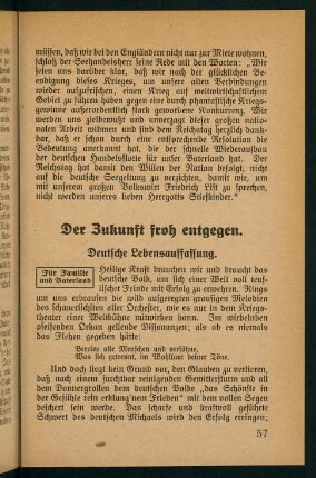 57-109, Der Zukunft froh entgegen