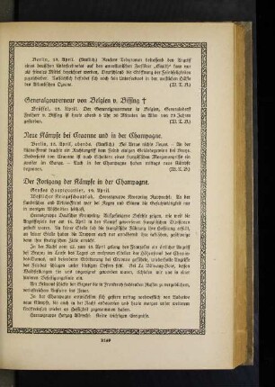 Generalgouverneur von Belgien v. Bissing +