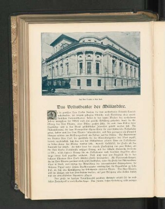 Das Volkstheater der Milliardäre