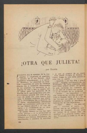 ¡Otra que Julieta!