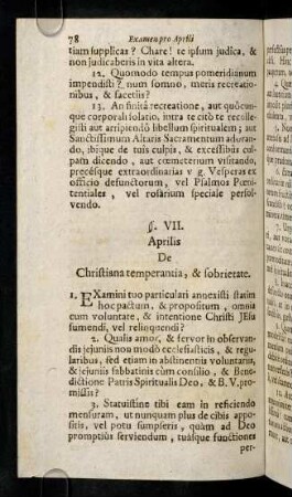 78-87, § VII - XI