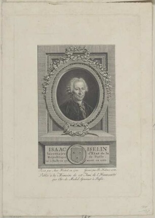 Bildnis des Isaak Iselin