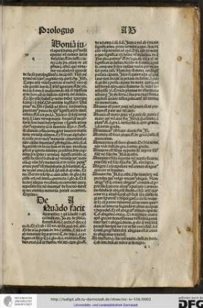 Prologus. [Q]uoniam iuri operam daturum prius nosse oportet unde nomen iuris descendat...