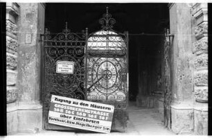 Kleinbildnegativ: Riehmers Hofgarten, 1982