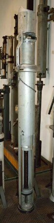 Schnittmodell eines hydraulischen Grubenstempels