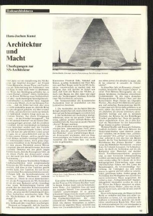 Architektur und Macht