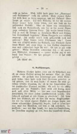 6. Aufklärungen