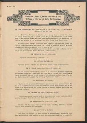 Intelectuales y prensa de América opian sobre el libro "El Poema de Talía" de Julio Carlos Díaz Usandivaras