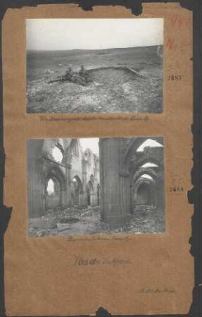 Ruinen der Kirche von Somme Py