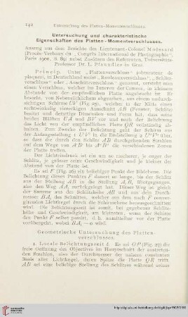 16: Untersuchung und charakteristische Eigenschaften des Platten-Momentverschlusses : Auszug aus dem Berichte des Lieutenant-Colonel Moe͏̈ssard nebst Zusätzen des Referenten, Universitäts-Professor Dr. L. Pfaundler in Graz