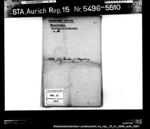 Hausierkonzessionen und -gesuche: Joseph Bendix aus Magdeburg, Leinenhandel