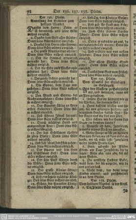 Der 138. Psalm