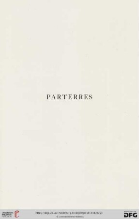 Parterres