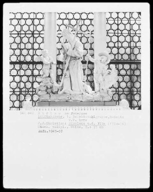 1. Beichtstuhlgruppe: Heiliger Nikolaus von Flüe