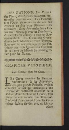 Chapitre vingtieme.