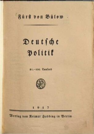 Deutsche Politik