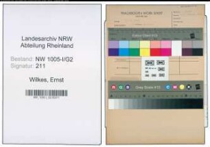 Entnazifizierung Ernst Wilkes , geb. 01.08.1904 (Buchdrucker)